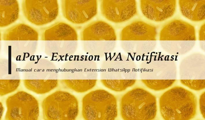 Extension WhatsApp Notifikasi
